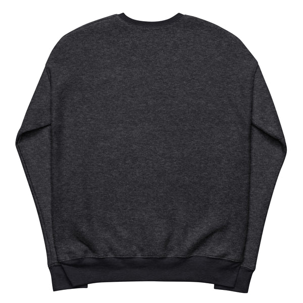 Unisex sueded fleece sweatshirt